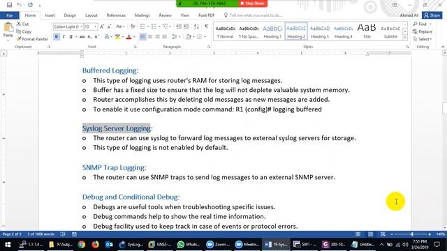 Lecture31(300-101)-Configure and Verify Logging смотреть онлайн