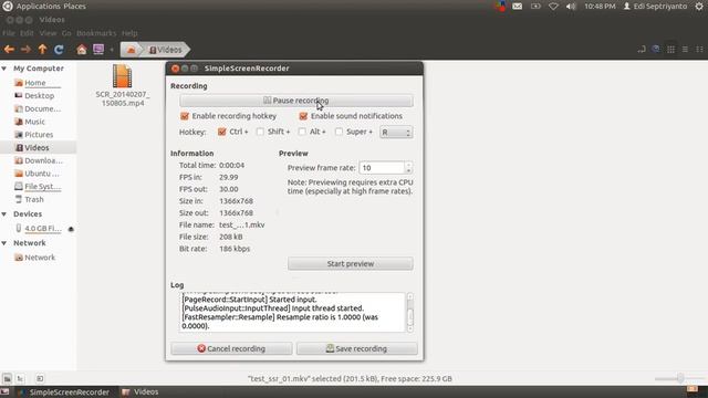 How to Use Simple Screen Recorder in Ubuntu смотреть онлайн