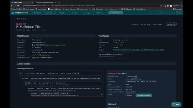 Detecting Log4j RCE (Log4Shell) Post-exploitation - protect.intezer.com смотреть онлайн