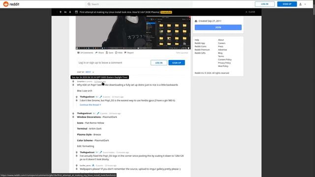 Elitism on Linux (reddit unixporn) смотреть онлайн