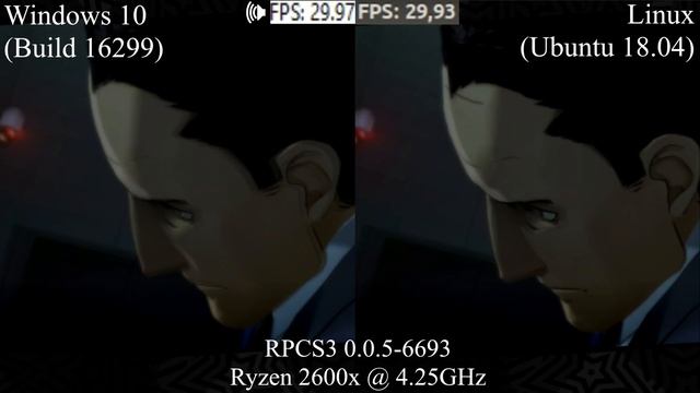 Persona 5 - RPCS3 | Ryzen 2600x | Windows vs. Linux - Which is faster for Ryzen? | Side by Side смотреть онлайн