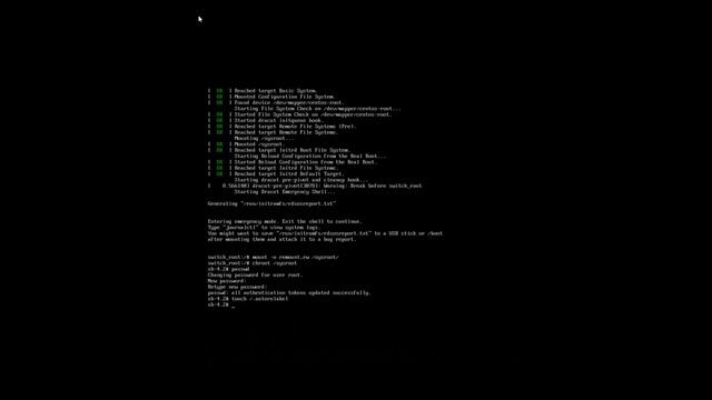 how to reset Centos root password смотреть онлайн
