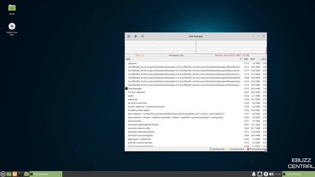 Linux Mint XFCE - First Look смотреть онлайн
