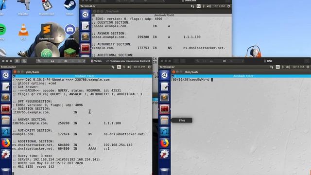 Kaminsky DNS Poisoning Attack смотреть онлайн