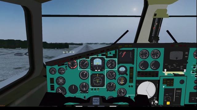 FlightGear Tu-144 Landing UUDD! (Moscow Domodedovo) Ultra Settings 60FPS смотреть онлайн