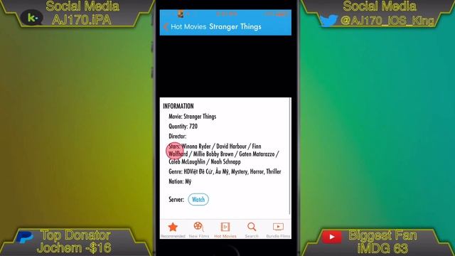 3 New Movie Apps On The AppStore On iOS 10/9/8! NO PC/JB! FREE! смотреть онлайн