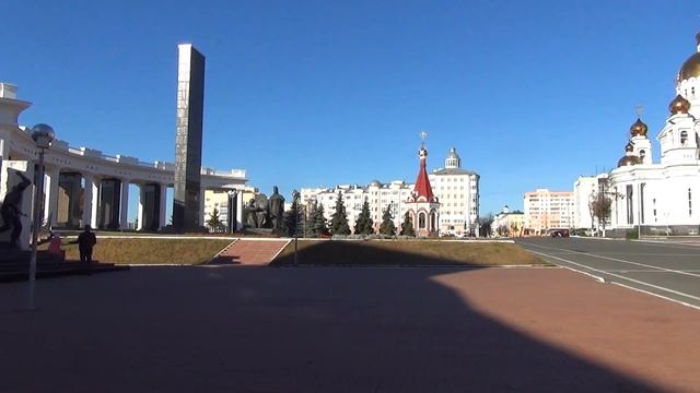 Саранск. Прогулка по городу смотреть онлайн