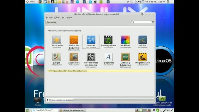 Instalar skype en Linux, configuración de sonido y camara web.ogg смотреть онлайн