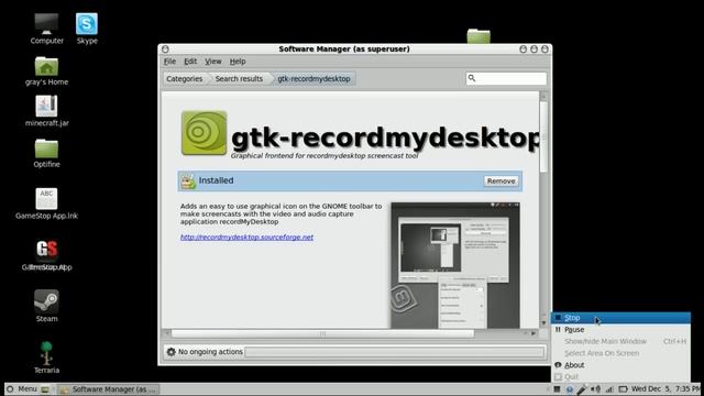 How to get Recordmydesktop Linux Mint смотреть онлайн