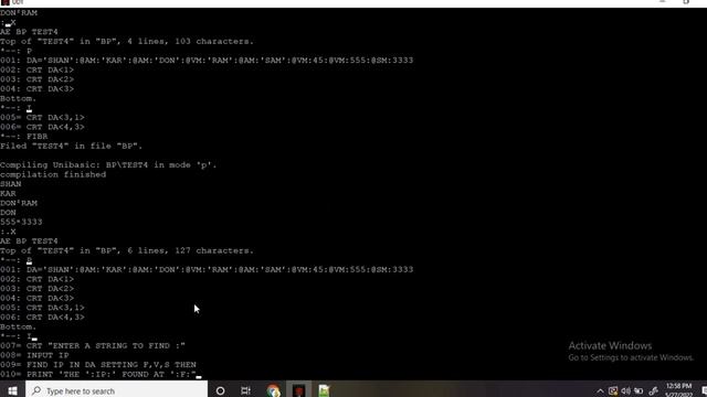 FIND & LOCATE command | PICKBASIC/UNIBASIC Programming | Interview questions | Live demo смотреть онлайн