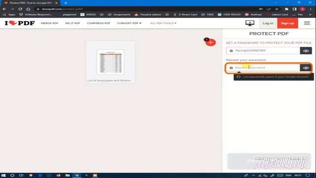 Set Password In PDF File @ilovepdf_com @SunilTutorialOffical смотреть онлайн