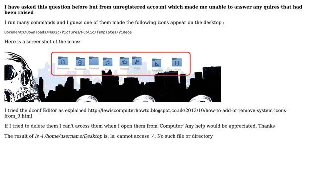 How to hide icons from the Desktop in Kali Linux (all folders in the root appears in the desktop)? смотреть онлайн