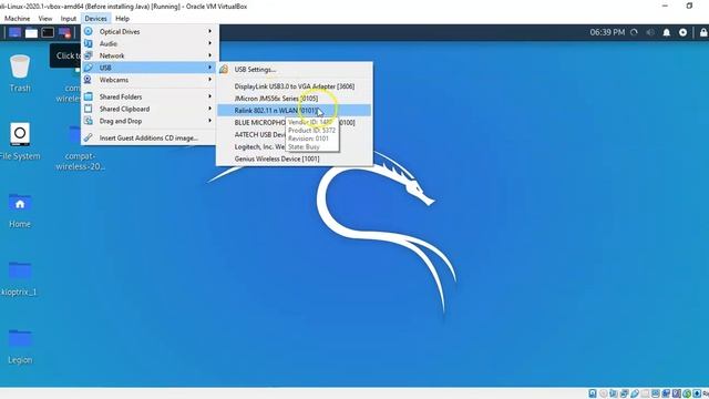 Installing a Wireless Adapter in Kali смотреть онлайн
