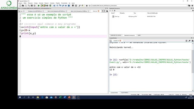 PYHTON 7 Algorítmo em Script no Pyhton смотреть онлайн