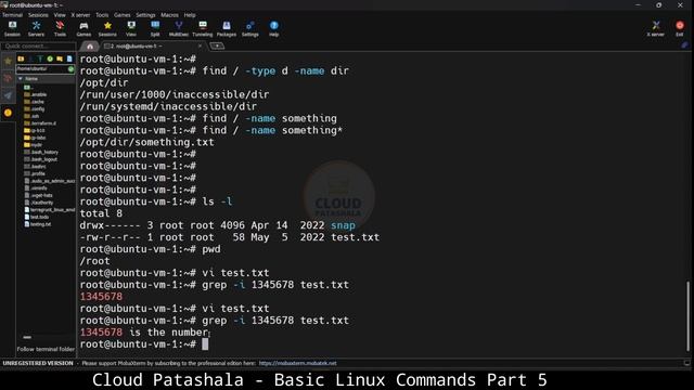 Become a Linux Pro: Part-5 | Master the Command Line | Unlocking: find, grep, df, du смотреть онлайн