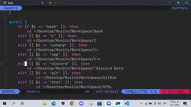 Mi CONFIGURACIÓN de BASH! | bashrc смотреть онлайн