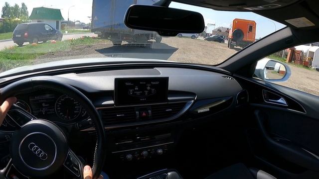 2016 Audi A6 S-Line 2.0 TFSI (249) POV TEST DRIVE