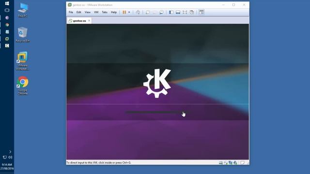 Gentoo LiveDVD overview and runs in vmware workstation смотреть онлайн