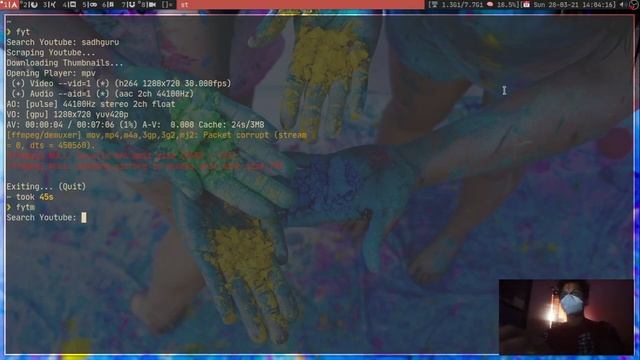 Watch Youtube Videos from Terminal | Dmenu | ytfzf | Linux смотреть онлайн
