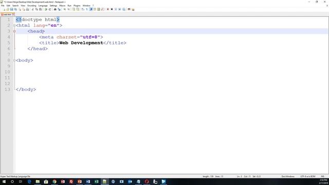 How to code & Structure the content of a Web Page смотреть онлайн