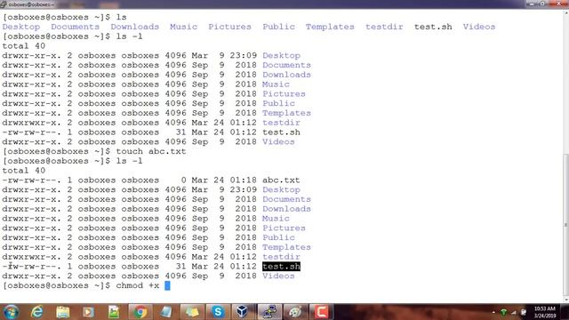 FilePermissions in Linux смотреть онлайн