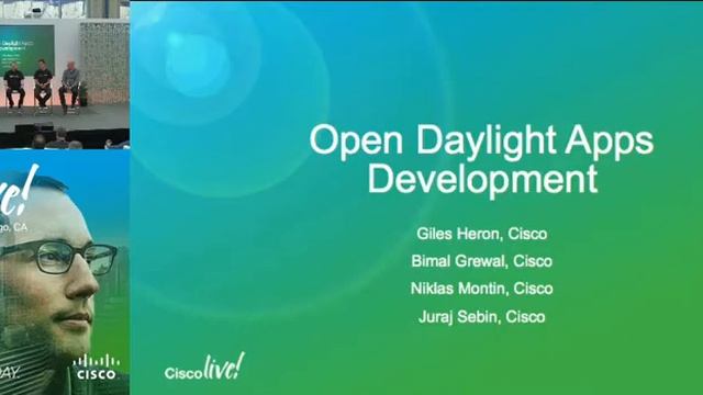 DEVNET 1174 - OpenDaylight Apps Development Panel смотреть онлайн