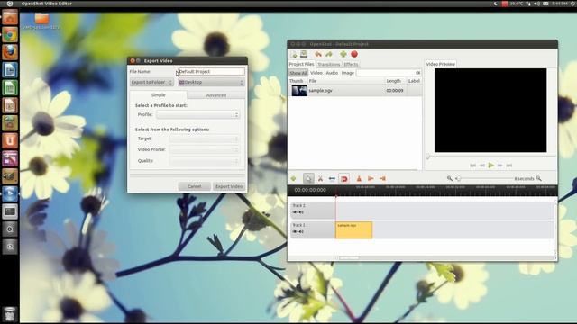 How to covert ogv video format to AVI in linux using Openshot смотреть онлайн
