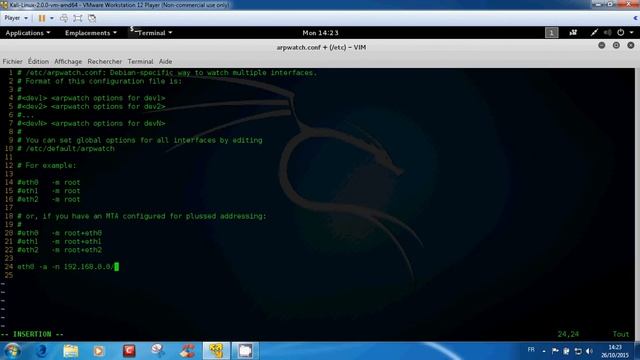 Éditer Arpwatch Kali Linux 2.0 смотреть онлайн