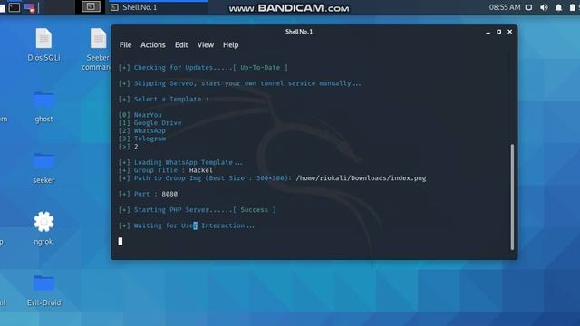 CARA MEMAKAI TOOLS SEEKER DI KALI LINUX смотреть онлайн