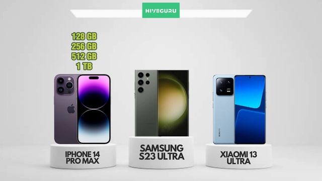 iPhone 14 Pro Max vs Samsung S23 Ultra vs Xiaomi 13 Ultra: Which is the best smartphone? смотреть онлайн