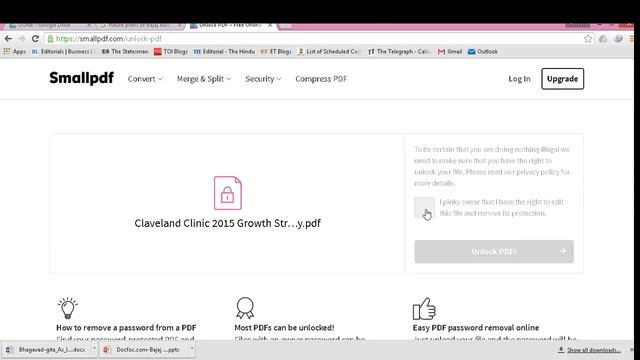 Smallpdf | How to do Unlimited Free Conversions ? | Hack for Smallpdf | смотреть онлайн