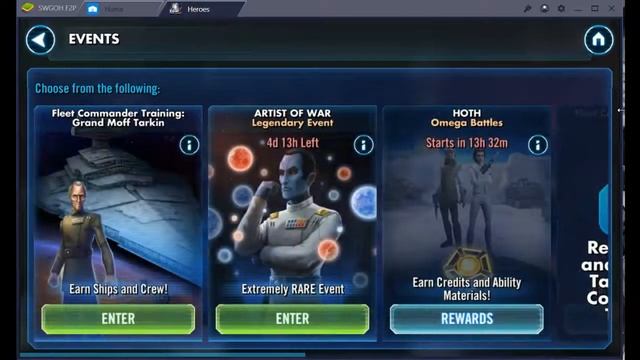 SWGOH Zero To Hero - F2P Grind Level 1 to 85 - Day 5.5 End смотреть онлайн