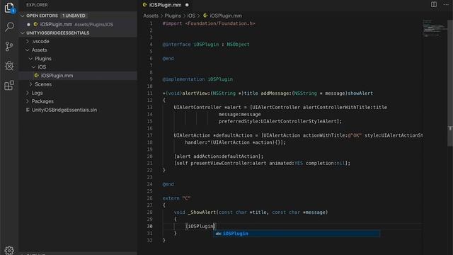 Unity3d iOS Plugins - How To Create An iOS Plugin With Unity3d ? смотреть онлайн