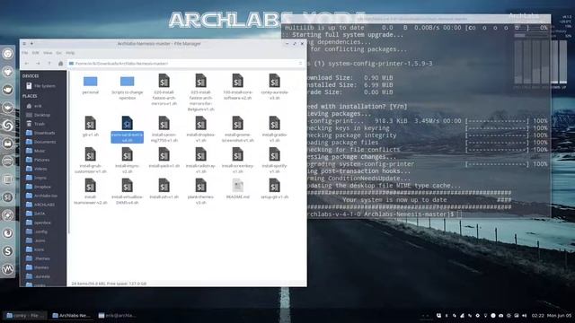 ArchLabs : 66 Archlabs Nemesis applied to Archlabs Yoda 1/2 смотреть онлайн