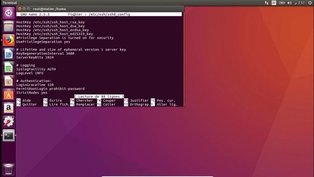 Installation et configuration SSH sous linux (ubuntu ) смотреть онлайн