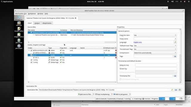 Using Mkvtoolnix to join split files for your Plex server. смотреть онлайн
