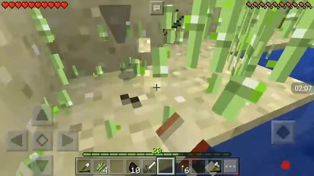 Выживание в Minecraft PE 1.0.0 #7 Тростник смотреть онлайн