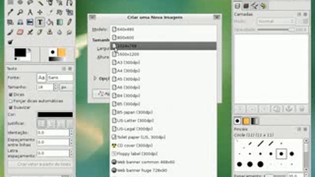 Vídeo Aula GIMP - Aula 1 - Introdução смотреть онлайн