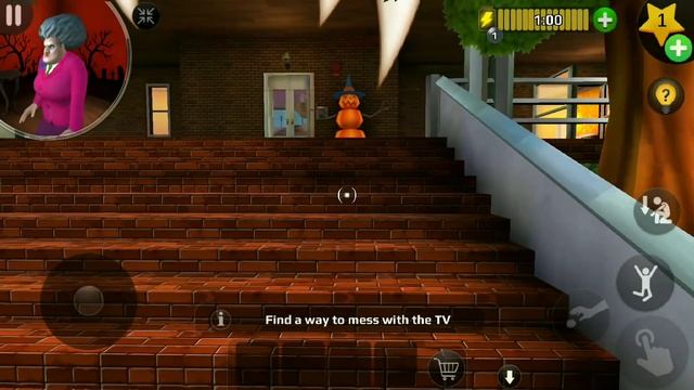 Scary Teacher 3D| New Halloween Update | Gameplay Walkthrough | PART 13 (iOS, Android) смотреть онлайн