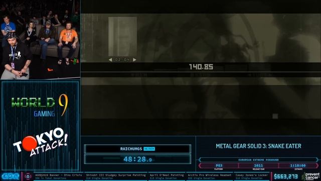 Metal Gear Solid 3: Snake Eater by RaichuMGS in 1:14:00 - AGDQ2020 смотреть онлайн