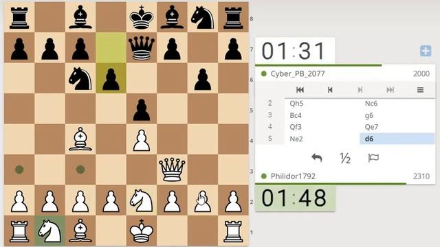 Реабилитируем 1.е4 е5 2.Фh5!? Атака Парема. (Parham Attack) смотреть онлайн