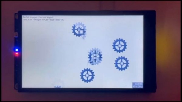ESP32-S3 LVGL 8.1 Demos 4.3" LCD