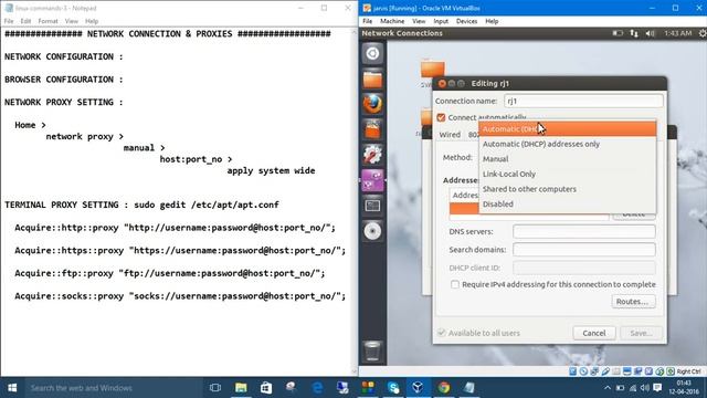 Linux Commands 10. Network & Browser Configuration смотреть онлайн