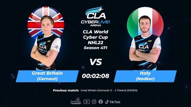 2022.08.17 ► CLA World Cyber Cup смотреть онлайн