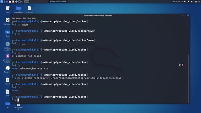 Linux Commands 🤨🤨 | Kali Linux | Top 10 Linux command for hacker | смотреть онлайн