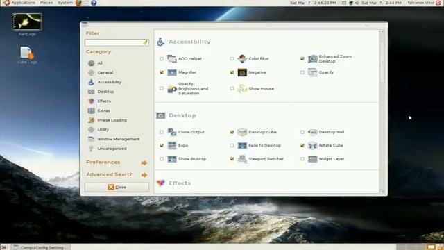 Linux Ubuntu 3d cube and other special effects -Compiz Fusion-Part 1 of 3 смотреть онлайн