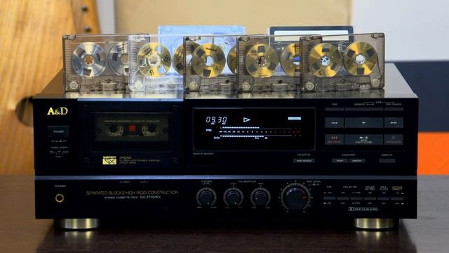 A&D GX-Z7100EX Stereo Cassette Deck 15Hz-22kHz, 3 HEAD. смотреть онлайн