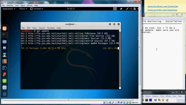 Kali Linux - AIDE (Advanced Intrusion Detection Environment) - Installation смотреть онлайн