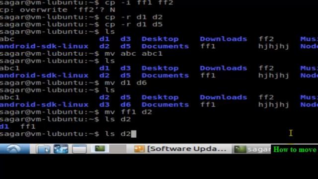 How to move files in directory in Unix смотреть онлайн