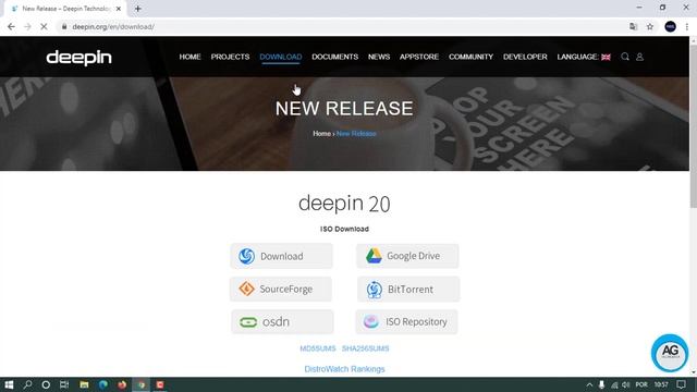 Como baixar a ISO Linux Deepin 20 Original смотреть онлайн
